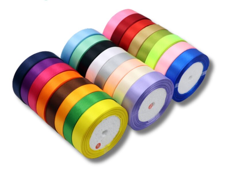 Custom Printed Cotton/Polyester Ribbon for Garment Packaging